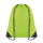 Sac à cordon économique 36×40 – polyester 190T - Lime