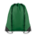 Sac à cordon économique 36×40 – polyester 190T - Vert foncé