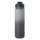 Gourde de sport RPET 1L avec paille intégrée - Gris/noir