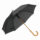 Parapluie automatique avec manche en bois naturel - Gris