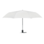 Parapluie personnalisé tempête pliable automatique blanc sur fond blanc