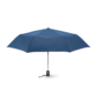 Parapluie personnalisé tempête pliable automatique bleu marine sur fond blanc