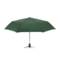 Parapluie personnalisé tempête pliable automatique vert foncé sur fond blanc
