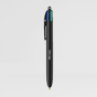 Stylo BIC 4 couleurs Eco recyclé sur fond gris